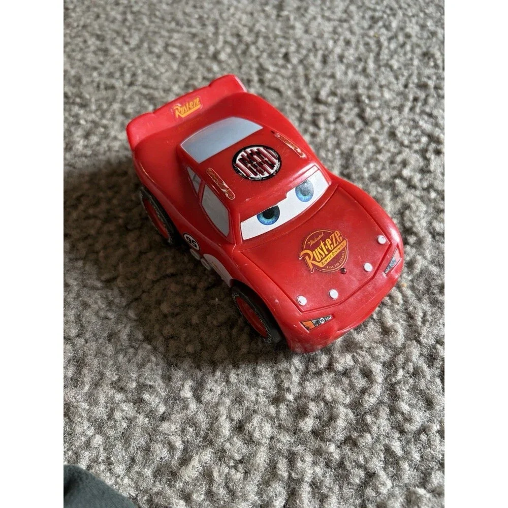 Fisher Price CARS Shake & Go Lightning McQueen Piston Cup Edition 2005 WORKS